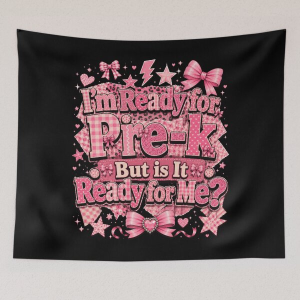 Item preview, I'm Ready for Pre-K But Is It Ready for Me – Cute Preschool Back to School designed and sold by THREE LITTLE BEANS.