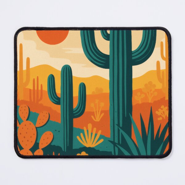 Item preview, Retro Pop Art Poster Illustration of Phoenix | Bold Desert City Print with Camelback Mountain, Saguaro Cacti & Southwestern Skyline | Vintage Arizona Travel Wall Art Decor designed and sold by PaintedPixels01.