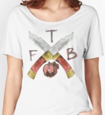 Der Front Bottoms Pfirsich Baggyfit T-Shirt