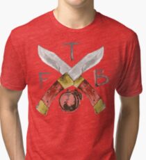 The Front Bottoms Peach Tri-blend T-Shirt
