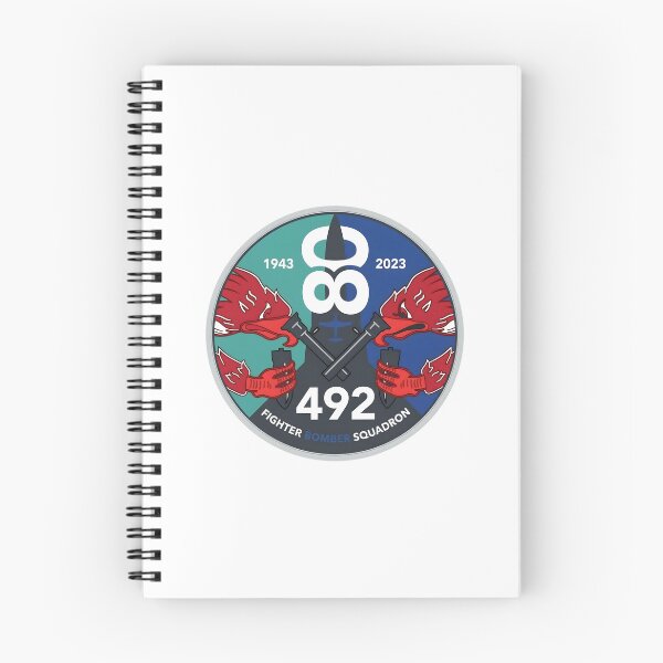 Item preview, USAF 492nd Fighter Bomber Squadron 80th Anniversary Patch designed and sold by CharlieDesings.