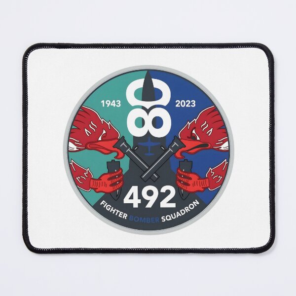 Item preview, USAF 492nd Fighter Bomber Squadron 80th Anniversary Patch designed and sold by CharlieDesings.