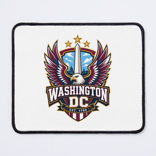 Item preview, Washington DC Eagle Crest – Monument Wings 1790 designed and sold by Fenay Designs.