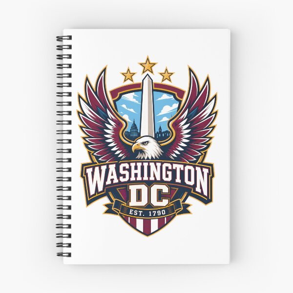 Item preview, Washington DC Eagle Crest – Monument Wings 1790 designed and sold by Fenay Designs.