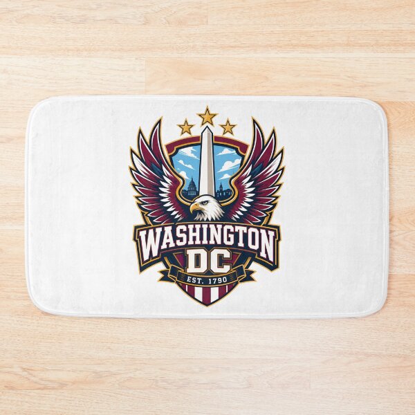 Item preview, Washington DC Eagle Crest – Monument Wings 1790 designed and sold by Fenay Designs.