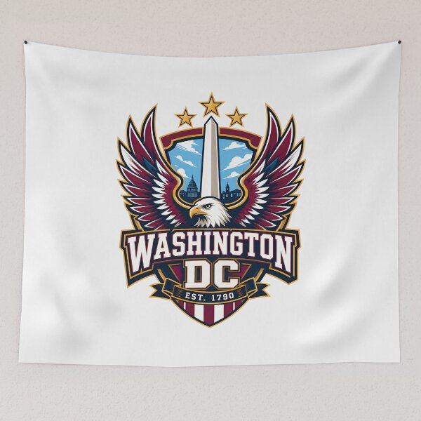 Item preview, Washington DC Eagle Crest – Monument Wings 1790 designed and sold by Fenay Designs.
