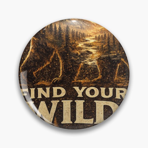 Item preview, Find Your Wild | Adventure Typography Design designed and sold by VasiArtLab.