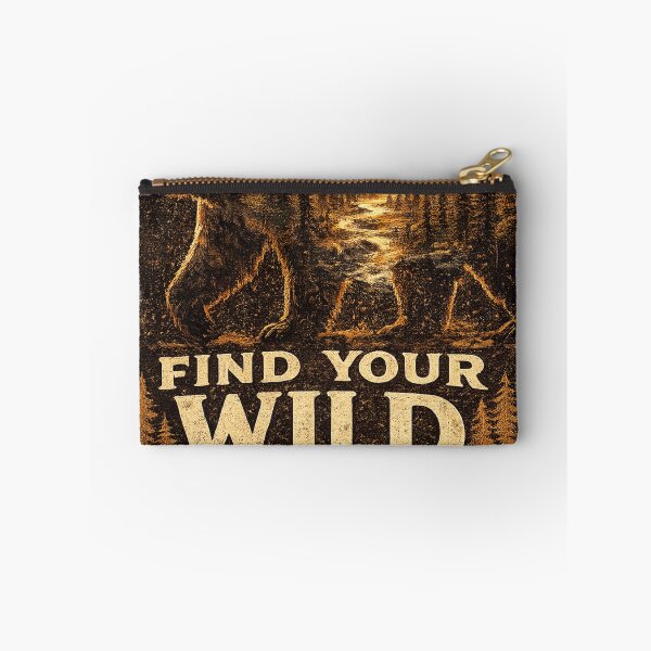 Item preview, Find Your Wild | Adventure Typography Design designed and sold by VasiArtLab.