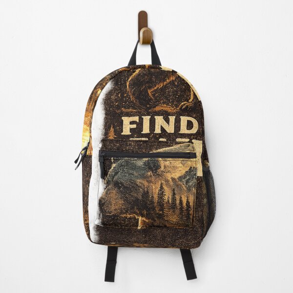 Item preview, Find Your Wild | Adventure Typography Design designed and sold by VasiArtLab.