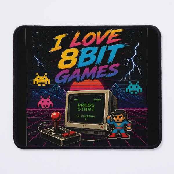 Item preview, I LOVE 8BIT GAMES designed and sold by MVittorini.