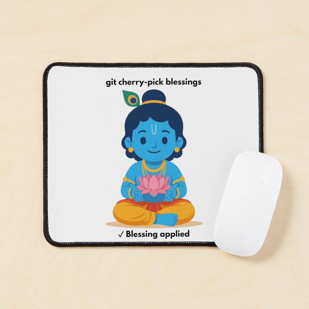 Item preview, Mouse Pad designed and sold by BhaktiByte.