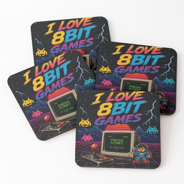 Item preview, I LOVE 8BIT GAMES designed and sold by MVittorini.