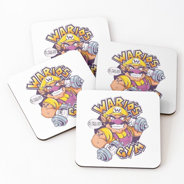 Item preview, Warios Gym We Crush Some Plumbers Gaming Fitness designed and sold by Macias123.