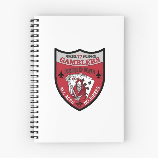 Item preview, USAF 77th Fighter Squadron Gamblers Shield Patch designed and sold by CharlieDesings.