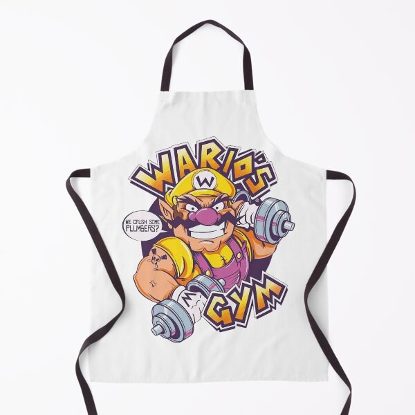 Item preview, Warios Gym We Crush Some Plumbers Gaming Fitness designed and sold by Macias123.