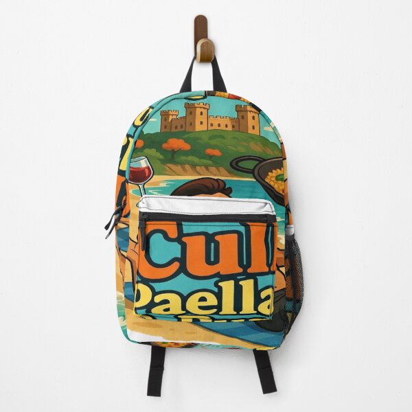 Item preview, Cullera: Paella, Playa & Pure Chaos | Funny Spain Beach Vacation T-Shirt Design | Spanish Food & Travel Graphic for T-Shirts, Stickers, Hoodies, Mugs & Print-on-Demand designed and sold by Sushikidsntoddlers.