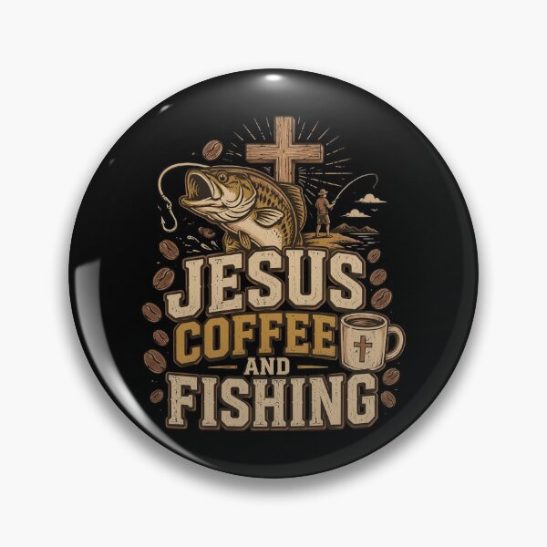 Item preview, Jesus Coffee and Fishing Christian Fisher designed and sold by OlakunleOloroz.