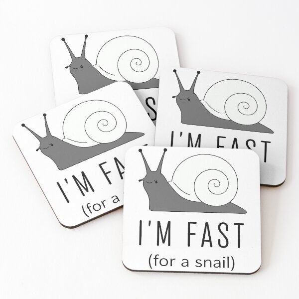 Item preview, Funny Snail I Am Fast Slow Animal Sarcastic Pun designed and sold by Amir Faysal.