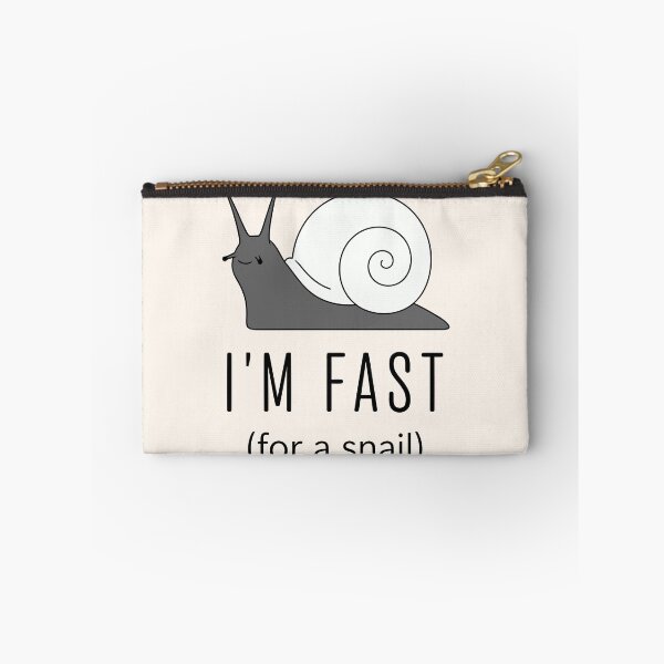 Item preview, Funny Snail I Am Fast Slow Animal Sarcastic Pun designed and sold by Amir Faysal.