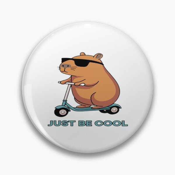 Item preview, Funny capybara  designed and sold by DianaCanva.
