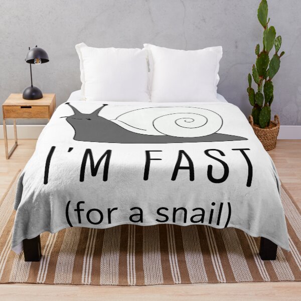 Item preview, Funny Snail I Am Fast Slow Animal Sarcastic Pun designed and sold by Amir Faysal.
