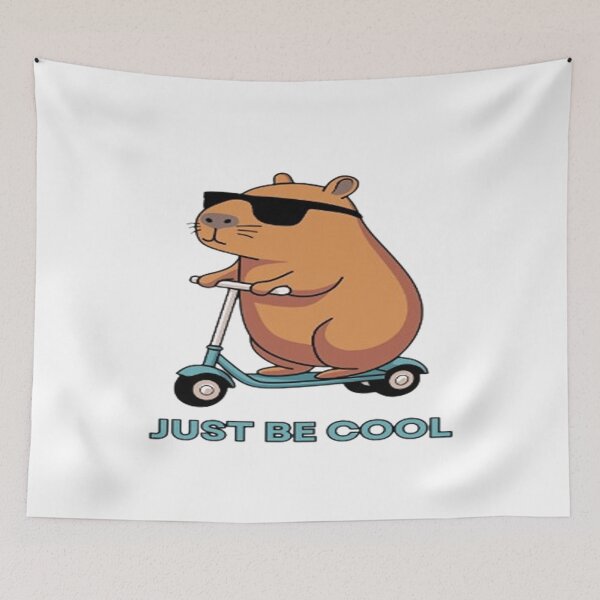 Item preview, Funny capybara  designed and sold by DianaCanva.