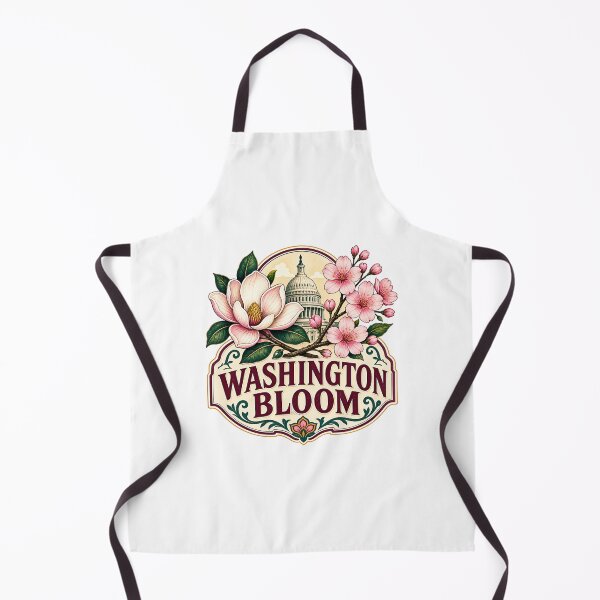 Item preview, Washington Bloom – Magnolia, Cherry Blossoms & Capitol designed and sold by Fenay Designs.
