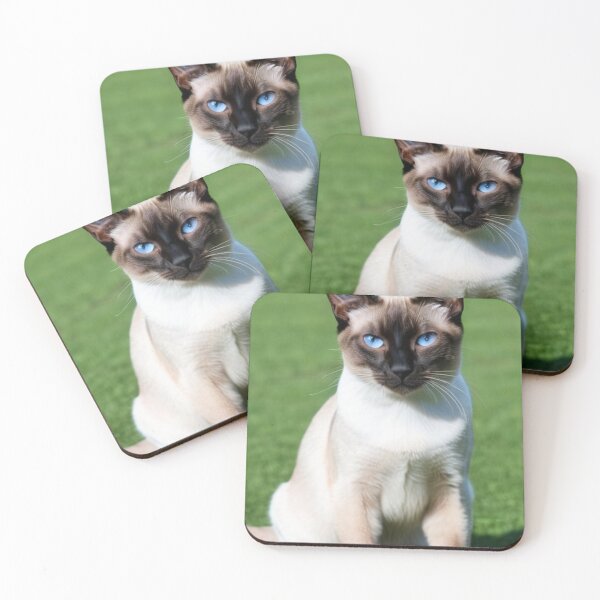 Item preview, Animals - Siamese Cat, Icy Blue Eyes and Feline Elegance designed and sold by World-Pets.