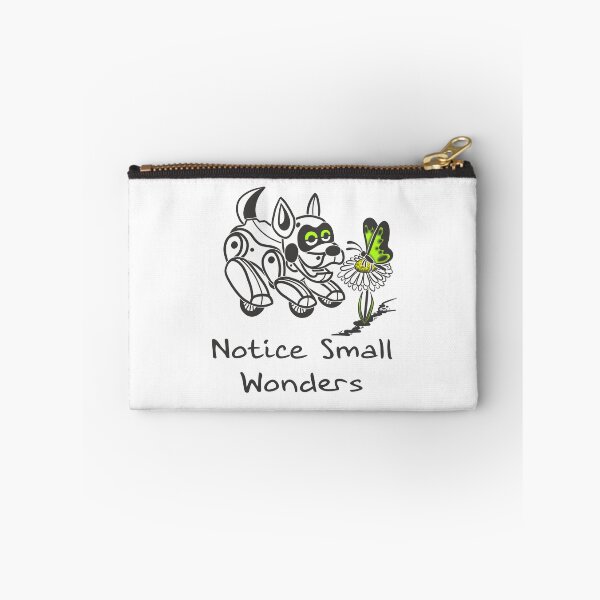 Item preview, Notice Small Wonders | Cozy Robot Dog Illustration designed and sold by Samaya-.