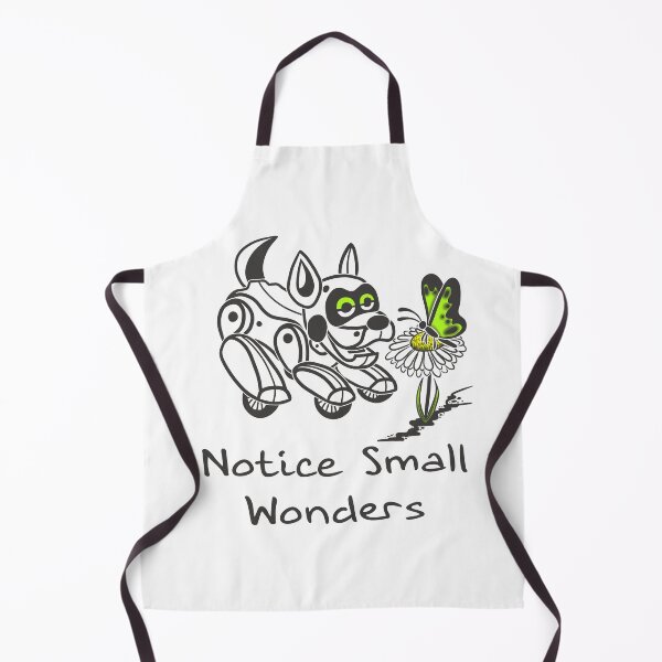Item preview, Notice Small Wonders | Cozy Robot Dog Illustration designed and sold by Samaya-.