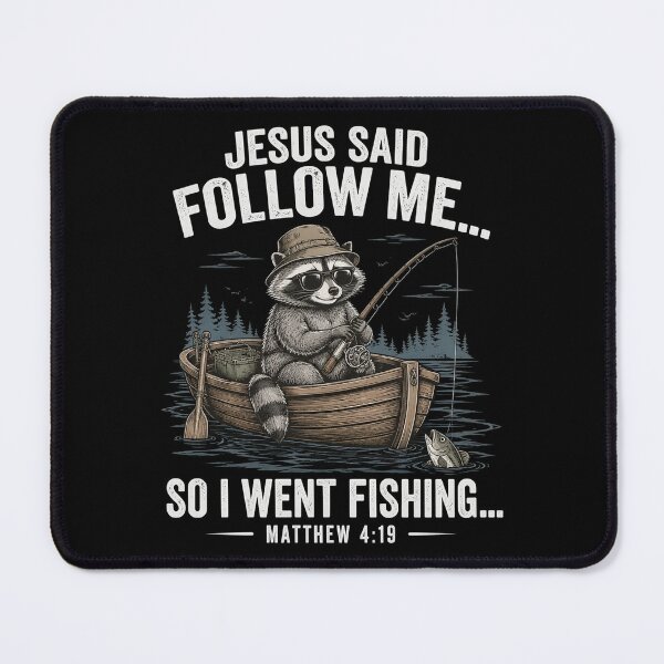 Item preview, Jesus Said Follow Me So I Went Fishing Christian Fishing designed and sold by OlakunleOloroz.