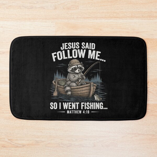 Item preview, Jesus Said Follow Me So I Went Fishing Christian Fishing designed and sold by OlakunleOloroz.