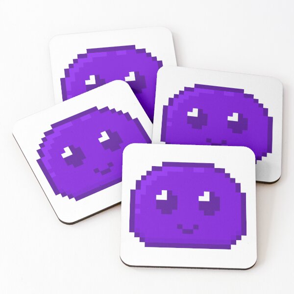 Item preview, Purple Pixel Slime designed and sold by Lilac-Cat.