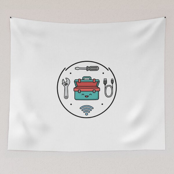 Item preview, IT Technician Tools Badge Tech Support Design designed and sold by KurtByteStudio.