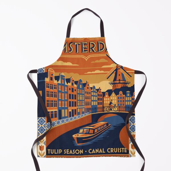 Item preview, Amsterdam Canals Tulip Season designed and sold by taylorhogward.
