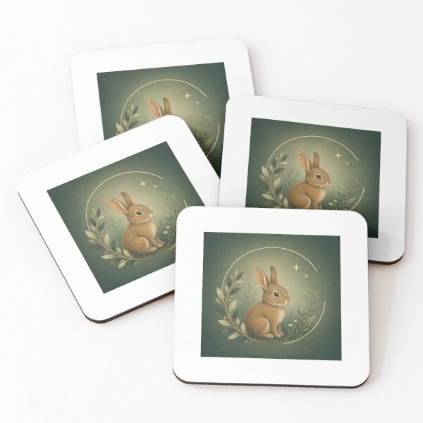 Item preview, awakening of the woods rabbit designed and sold by GENSUKE.
