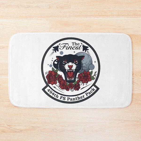 Item preview, USAF 494th Fighter Squadron Panther Pack The Finest Patch designed and sold by CharlieDesings.