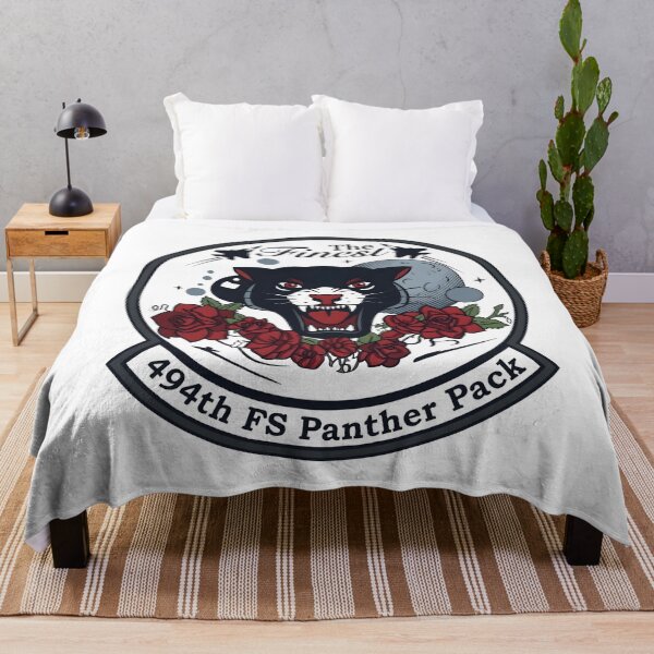 Item preview, USAF 494th Fighter Squadron Panther Pack The Finest Patch designed and sold by CharlieDesings.