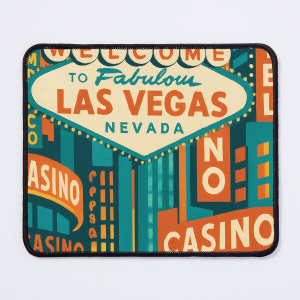 Item preview, Retro Pop Art Poster Illustration of Las Vegas | Bold Entertainment Capital Print with Welcome Sign, Las Vegas Strip & Neon Skyline | Vintage Nevada Travel Wall Art Decor designed and sold by PaintedPixels01.