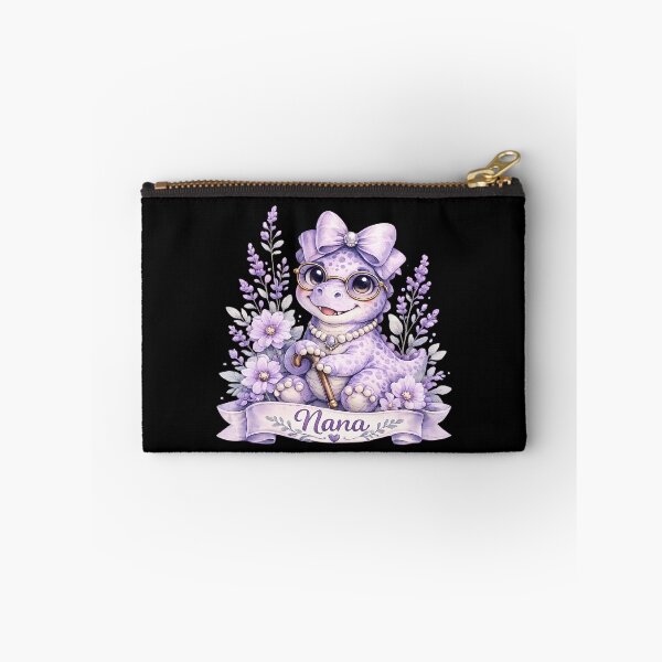 Item preview, Nana Dinosaur Shirt | Purple Family Dinosaur Gift | Cute Watercolor Dino Art Classic T-Shirt designed and sold by podlook.