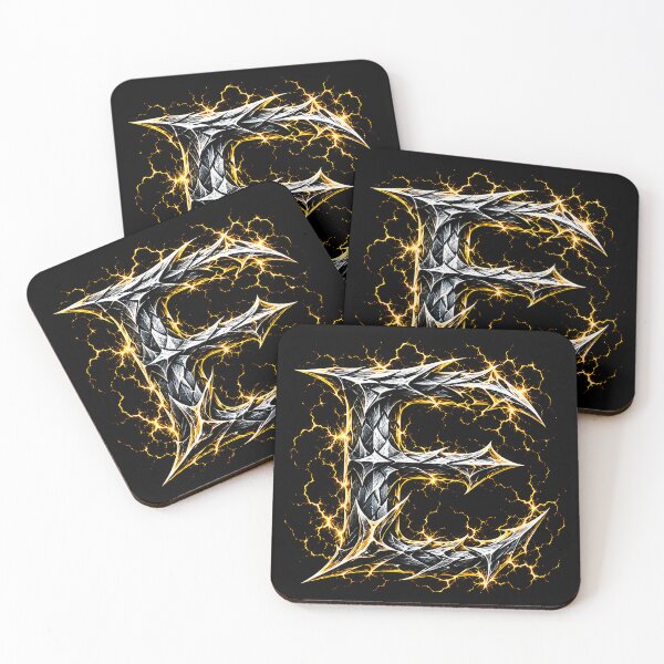 Item preview, Aurefang Dragonsteel Letter E designed and sold by BlissBlvdShop.
