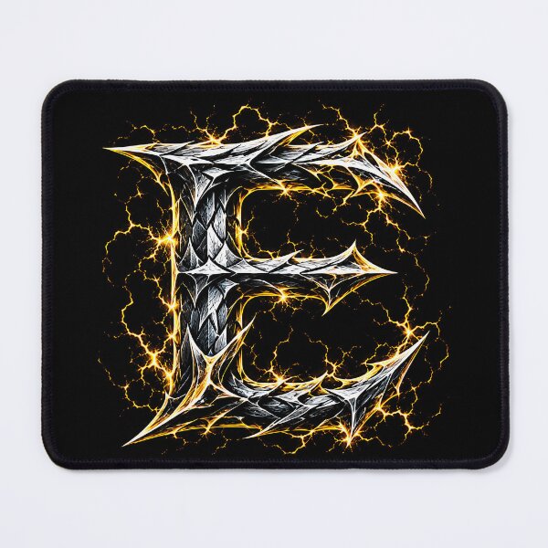 Item preview, Aurefang Dragonsteel Letter E designed and sold by BlissBlvdShop.