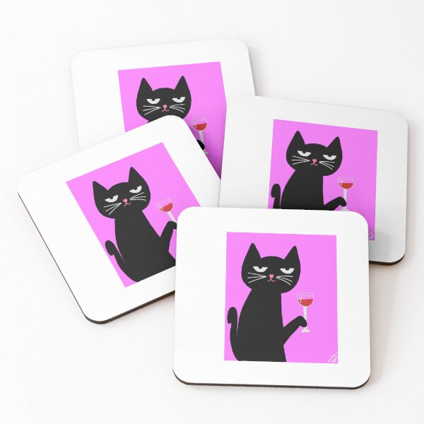 Item preview, Cat & wine  designed and sold by Kasia1987t.
