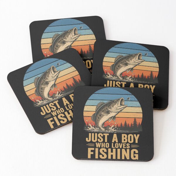 Item preview, Just A Boy Who Loves Fishing designed and sold by OlakunleOloroz.