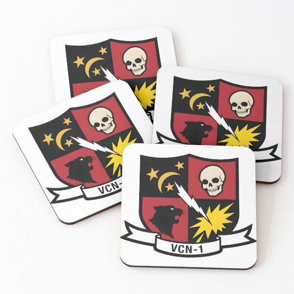 Item preview, US Navy VCN-1 Night Fighter Squadron Shield Patch designed and sold by CharlieDesings.