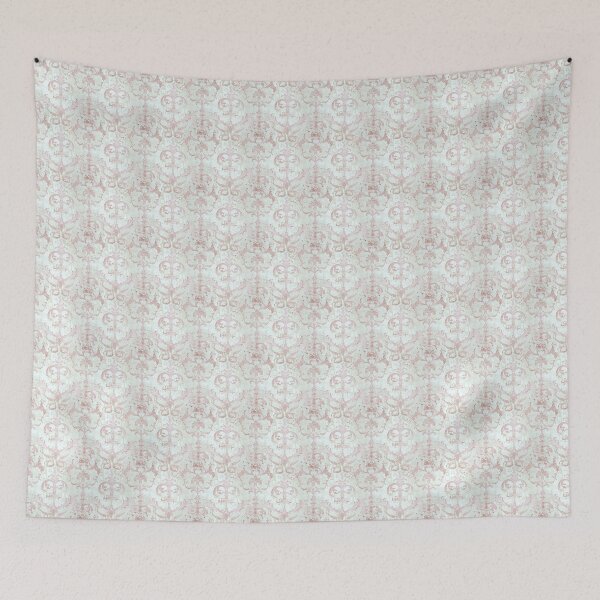 Item preview, Shabby Chic Pink Damask Pattern designed and sold by LouieVanille.