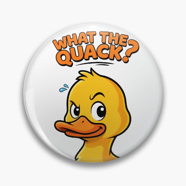 Item preview, What the Quack Funny Duck designed and sold by Rob-Son.