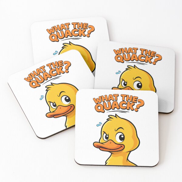 Item preview, What the Quack Funny Duck designed and sold by Rob-Son.