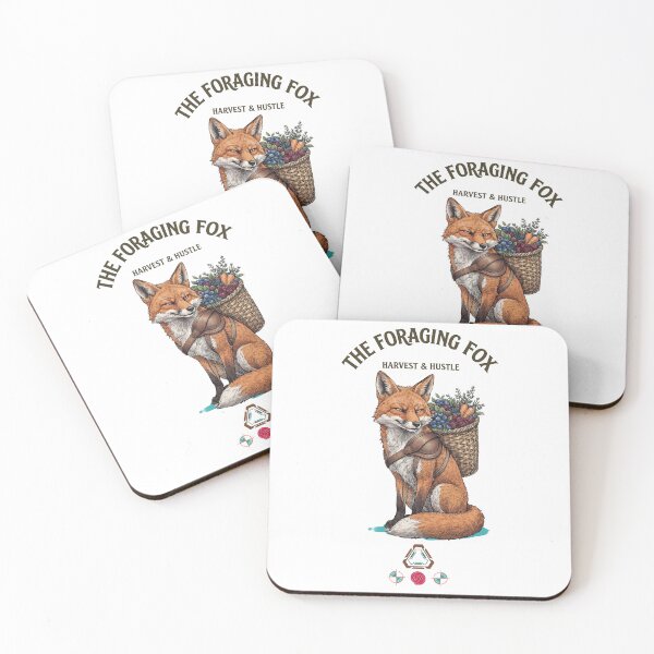 Item preview, The Foraging Fox – Harvest & Hustle designed and sold by m-yoga-store.