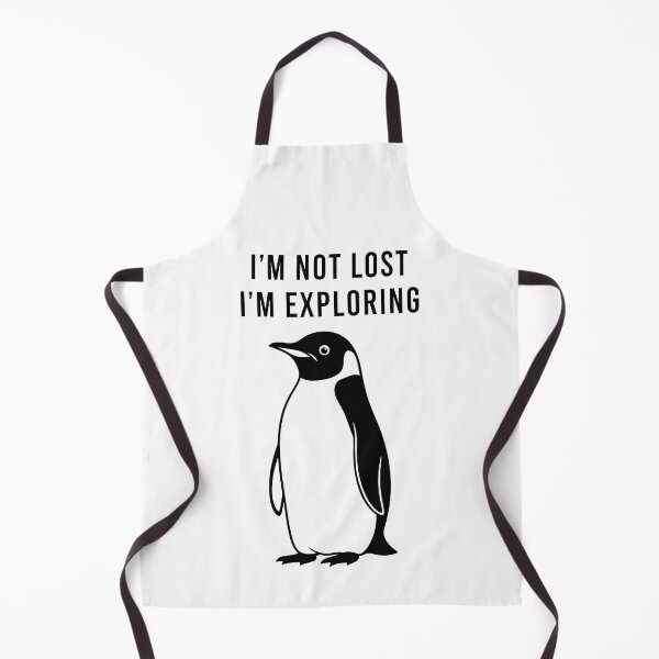 Item preview, Wandering Penguin I Am Not Lost I Am Exploring Adventure designed and sold by Amir Faysal.